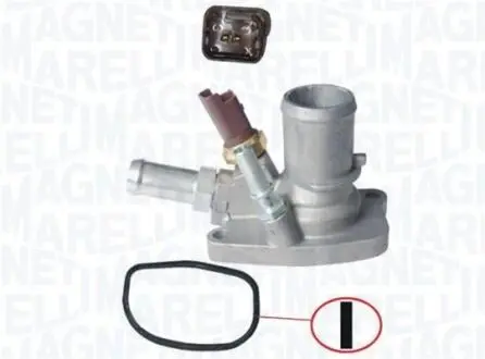352317100460 MARELLI FIAT Термостат с прокладкой 88°C Doblo 1.4, GrandePunto 1.2-1.4, Idea 44652 -5 MAGNETI MARELLI подбор по vin на Brocar