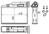 AH240000S NAGRZEWNICA BMW 5 / X5 MAHLE / KNECHT підбір по vin на Brocar