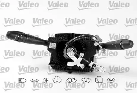 251495 Выключатель на колонке рулевого управления VALEO підбір по vin на Brocar