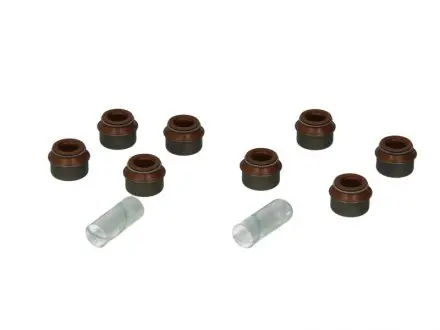 702706 Сальник клапана (впуск/выпуск) Audi/BMW/Citroen/Fiat/Peugeot/Renault/VW (8x10.8/14.2x10) (к-кт 8шт.) ELRING подбор по vin на Brocar