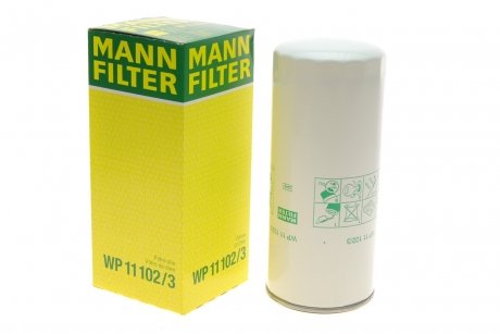 WP111023 Фильтр масляный MANN MANN підбір по vin на Brocar