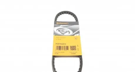 AVX10X613 Ремень генератора Citroen GS/Daewoo Tigo/Land Rover Discovery I/Peugeot 305 II/505 78-00 (10х613) CONTITECH подбор по vin на Brocar