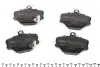 0252199915 Колодки тормозные (передние) Smart 0.6/0.7/1.0i/0.8cdi 00- MEYLE підбір по vin на Brocar