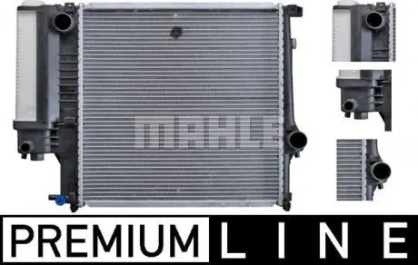 CR330000P Радиатора 436 mm BMW 3 E30 E36 MAHLE / KNECHT підбір по vin на Brocar
