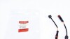 Датчик износа тормозных колодок (передних) MB (C190/C204/S205/W212/W221) 05- (L=120mm) К-кт 2 шт. WS 0242 A