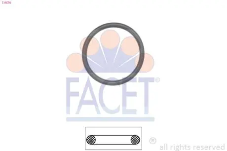 79576 Прокладка термостата FACET подбор по vin на Brocar