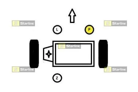 SM0275 Опора двигателя и КПП STARLINE подбор по vin на Brocar