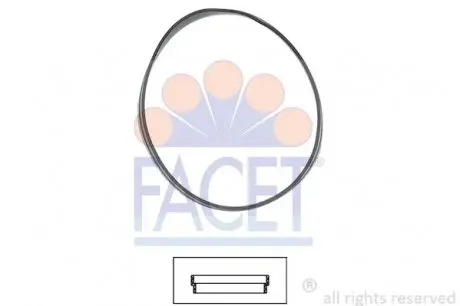 79631 Прокладка термостату FACET підбір по vin на Brocar