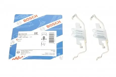1987474693 Планка суппорта (заднего) прижимная (к-кт) BMW 5 (E60)/X5 (E70)/X6 (E71/F16) 01- (Teves) BOSCH подбор по vin на Brocar