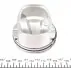 0121203 Поршень Opel Astra/Vectra/Combo 1.6i 01- (79.50mm/+0.5) MAHLE / KNECHT підбір по vin на Brocar