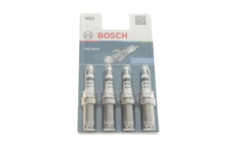 0242232815 Свеча зажигания FR78NX SUPER 4 BOSCH подбор по vin на Brocar