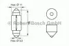 Автолампа C5W 12V 5W SV8.5-8 Standard 1987302281