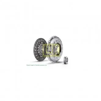 624353500 Комплект зчеплення BMW 3 (E90/F30/F80)/X3 (F25) 04-18 (d=240mm) (+вижимний) B47/M47/N47 LUK підбір по vin на Brocar