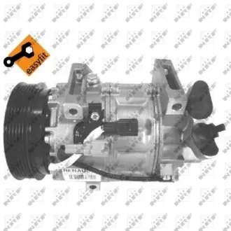 32670 Компресор кондиціонера Renault Laguna 1.5 dCi 07-15 NRF підбір по vin на Brocar