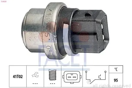 74133 Датчик температури FACET підбір по vin на Brocar