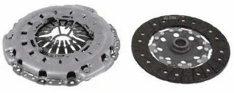 3000951784 Комплект зчеплення MB Vito (W638) 2.2CDI 99-03 (d=240mm) SACHS підбір по vin на Brocar