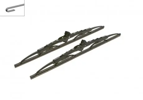 3397118500 Щетки стеклоочистителя (425/425mm) Toyota Corolla/Mitsubishi Colt/Lancer 68- BOSCH подбор по vin на Brocar