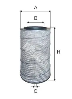 A154 Повітряний фільтр M-FILTER підбір по vin на Brocar