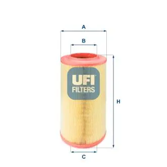 2762800 Воздушный фильтр UFI подбор по vin на Brocar