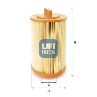2748600 Воздушный фильтр UFI подбор по vin на Brocar