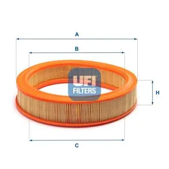 3080300 Воздушный фильтр UFI подбор по vin на Brocar