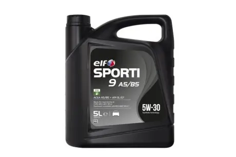 214250 Олива SPORTI 9 A5/B5 5W-30 (5L) ELF підбір по vin на Brocar