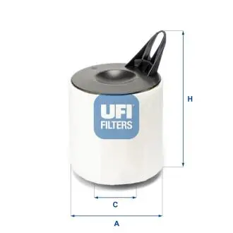 2759500 Воздушный фильтр UFI підбір по vin на Brocar