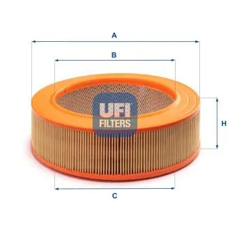 3084301 Повітряний фільтр UFI підбір по vin на Brocar