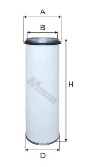 A1542 Повітряний фільтр M-FILTER підбір по vin на Brocar