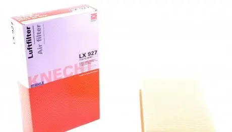 LX927 Фильтр воздушный MB E-class (W210) 2.0-4.3i 95-03 MAHLE / KNECHT подбор по vin на Brocar