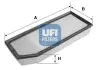 3065700 Повітряний фільтр UFI підбір по vin на Brocar