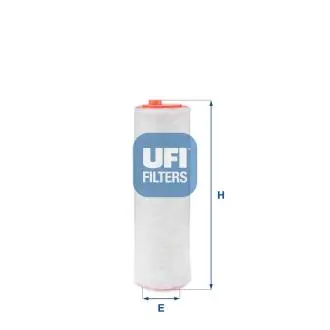 2738400 Повітряний фільтр UFI підбір по vin на Brocar