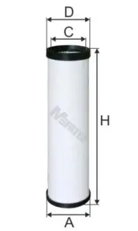 A5631 Повітряний фільтр M-FILTER підбір по vin на Brocar