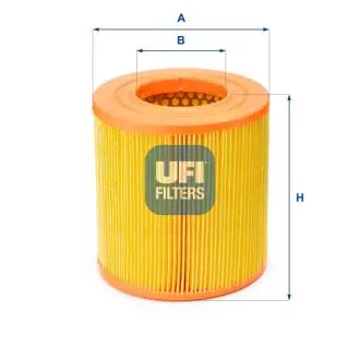 2760300 Воздушный фильтр UFI подбор по vin на Brocar