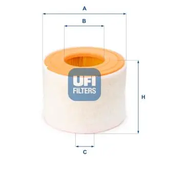 27A5400 Воздушный фильтр UFI підбір по vin на Brocar