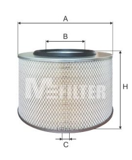 A330 Повітряний фільтр M-FILTER підбір по vin на Brocar