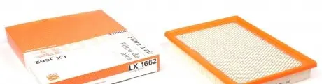LX1662 Фильтр воздушный Jeep Cherokee/Grand Cherokee/Commander 01- MAHLE / KNECHT подбор по vin на Brocar