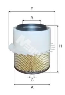 A863 Повітряний фільтр M-FILTER підбір по vin на Brocar