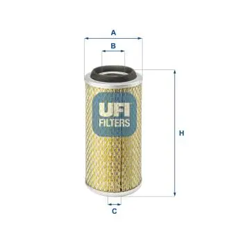 2780100 Воздушный фильтр UFI подбор по vin на Brocar