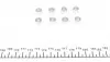 430090 Прокладка піддона АКПП VW Golf V/Passat 1.6-2.0 TDI 03-12 (к-кт) ELRING підбір по vin на Brocar