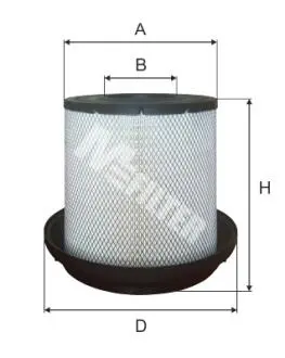 A590 Воздушный фильтр M-FILTER підбір по vin на Brocar