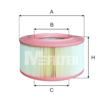 A1062 Повітряний фільтр M-FILTER підбір по vin на Brocar