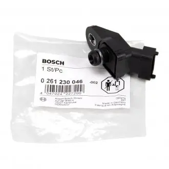 0261230046 Датчик тиску палива BMW 3 (E46)/5 (E39/E60)/7 (E38)/X5 (E53) 98-10 M57 BOSCH підбір по vin на Brocar