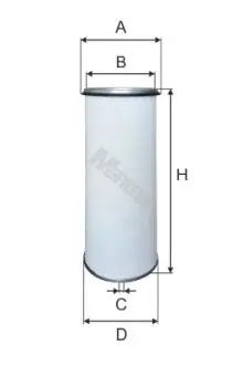 A5671 Воздушный фильтр M-FILTER підбір по vin на Brocar