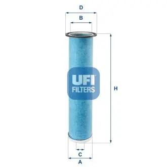 2794900 Воздушный фильтр UFI підбір по vin на Brocar