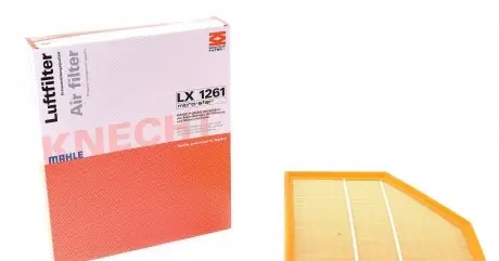 LX1261 Фильтр воздушный BMW 5 (E60/61) 2.0/3.5d 04-10 MAHLE / KNECHT подбор по vin на Brocar