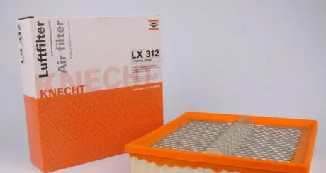 LX312 Фильтр воздушный MB 190D 2.5TD OM602/E250/300D MAHLE / KNECHT подбор по vin на Brocar