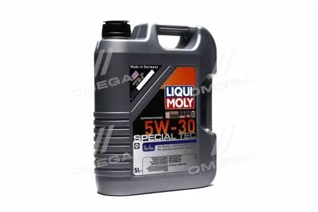 8055 Олива моторна Special Tec LL 5W-30 5л LIQUI MOLY підбір по vin на Brocar