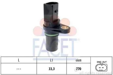 90640 Деталь електрики FACET подбор по vin на Brocar