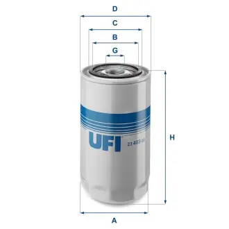 2346900 Масляний фільтр UFI підбір по vin на Brocar